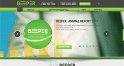 Desktop Screenshot of callcenterbeeper.com